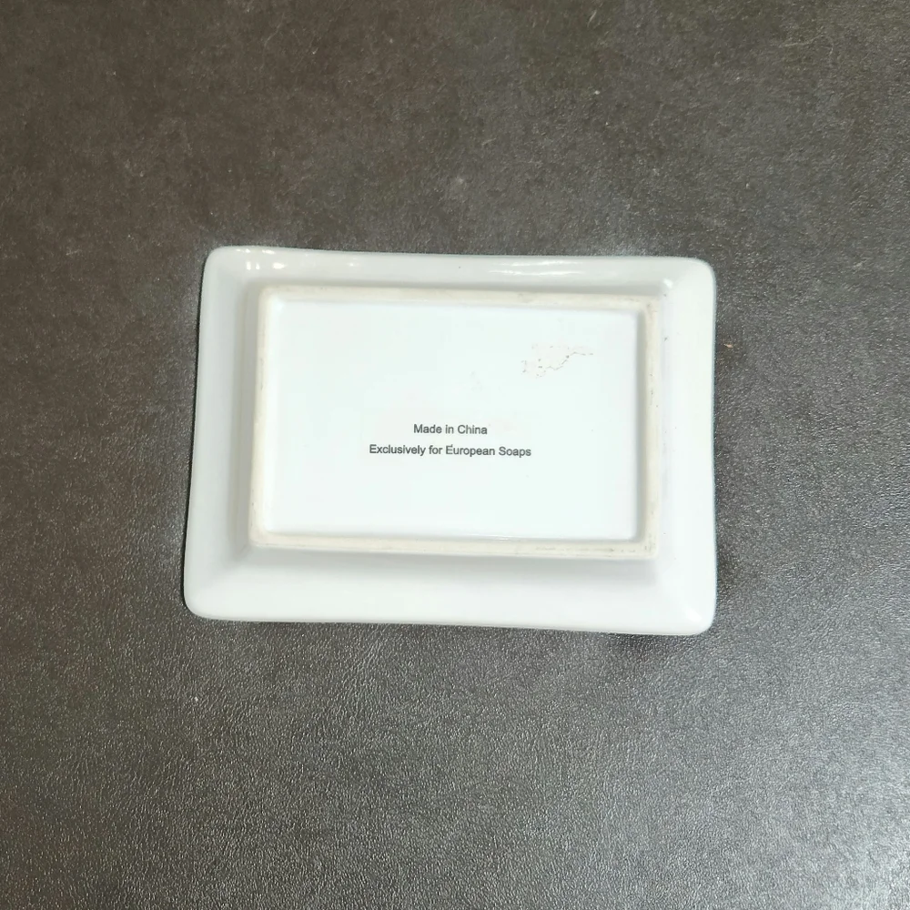 Soap dish made for European soap